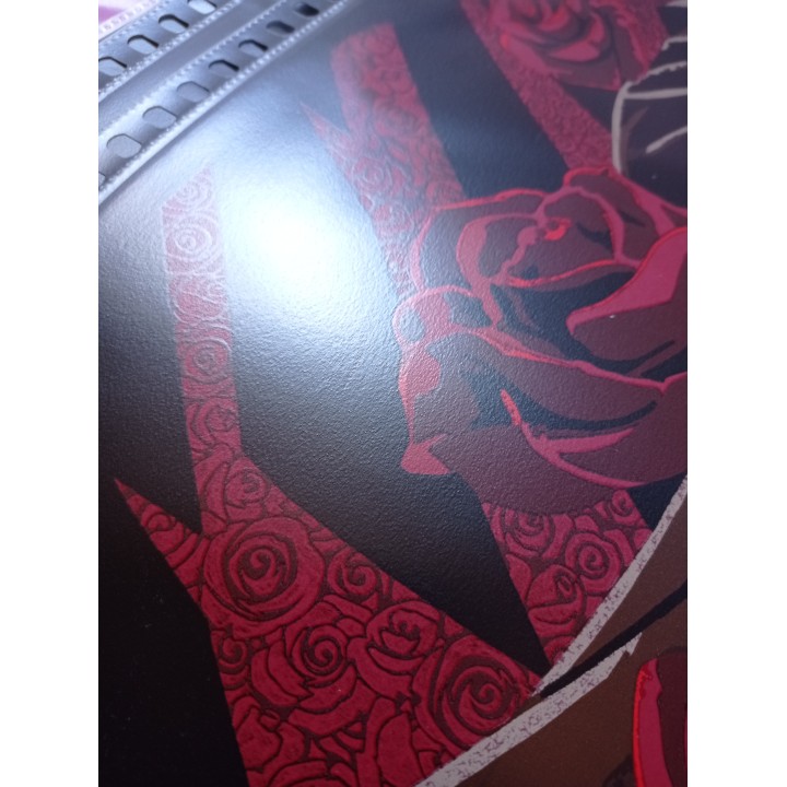 The Red Fields of None - THE DARK INKER - NUMEROTEE - 61X91CM