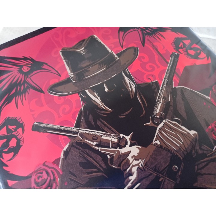 The Red Fields of None - THE DARK INKER - NUMEROTEE - 61X91CM
