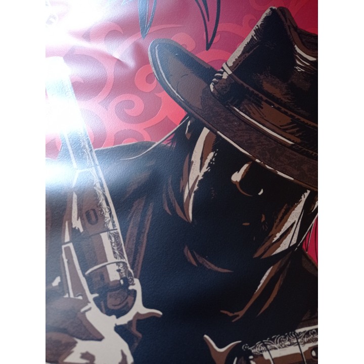 The Red Fields of None - THE DARK INKER - NUMEROTEE - 61X91CM