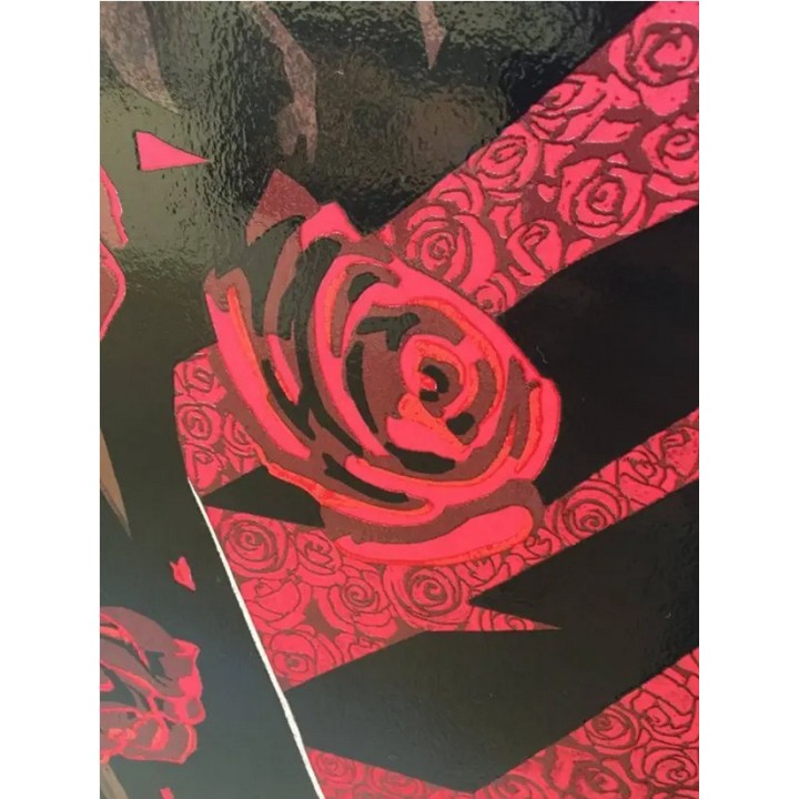 The Red Fields of None - THE DARK INKER - NUMEROTEE - 61X91CM