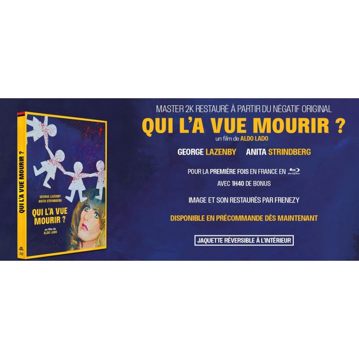Qui l'a vue mourir ? - Edition Limitée FRENEZY 1000ex